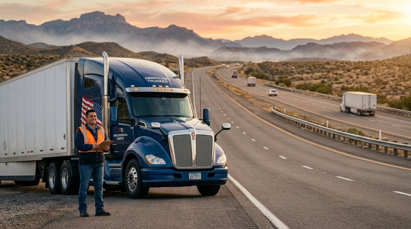 Truck_driver_beside_semi-truck